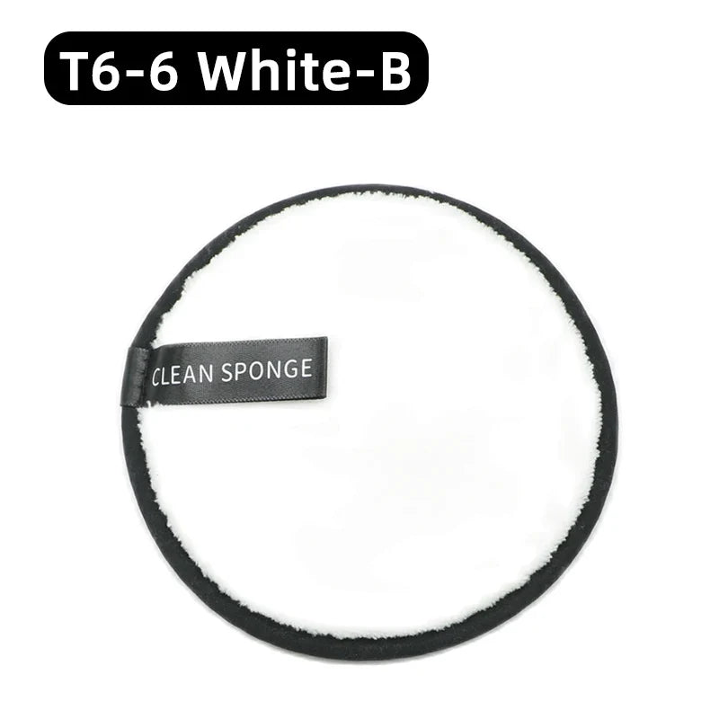 OGEYERO Reusable Makeup Remover Pads Cotton Wipes Microfiber Make Up Removal Sponge Cotton Cleaning Pads Tool