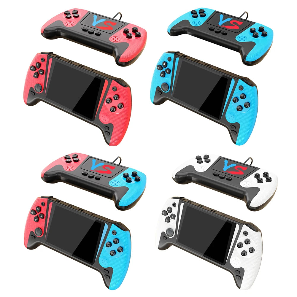 Gaming Console 3.5inch LCD Screen Built-in 500 Games Portable Game Console Nostalgic Game Console for 2 Players for Kids Adults