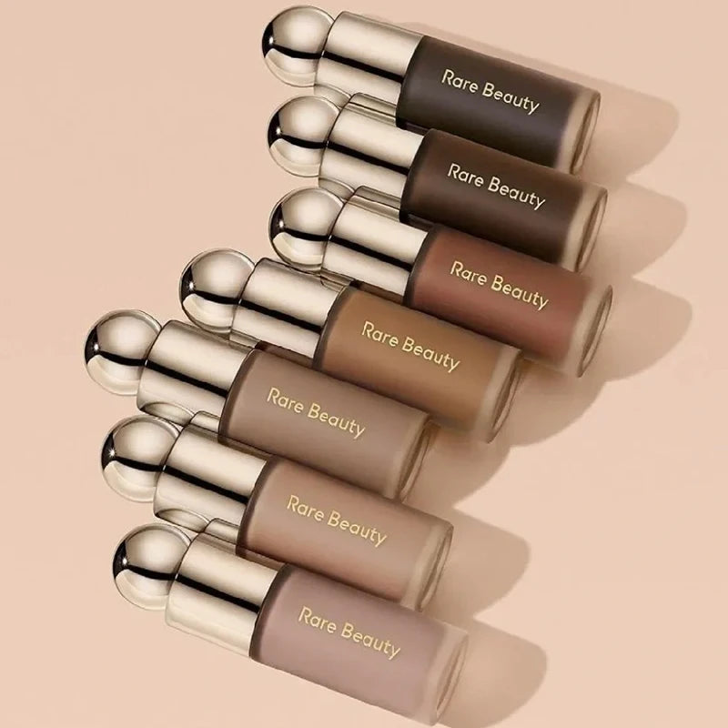 Rare Beauty 3D Face Contour Bronze Shade Bar Smooth Lasting Natural Contour Stick Concealer Moisturizer Glossy Lipstick Makeup