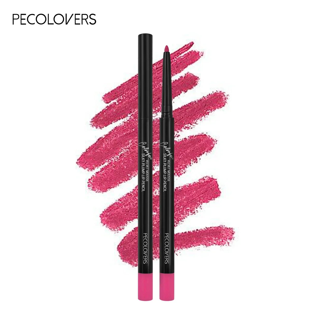 Blushimmer nude matte lip liner pencil with waterproof, long-lasting, non-stick lipstick tint for natural lip definition.