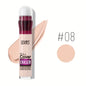 Blushimmer sponge head concealer for dark circles, freckles, acne, and blemishes with long-lasting moisturizing liquid foundation.