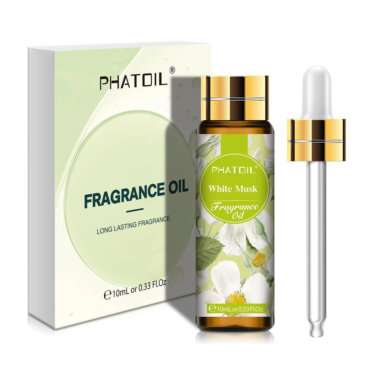 Blushimmer PHATOIL 10ml fragrance oil for women featuring strawberry, peach, angel, sea breeze, coconut, vanilla, and bubble gum scents.