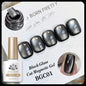 Born Pretty 10ml purple grape cat magnetic gel nail polish with glass beads and whitening effect, shown in a sleek bottle.