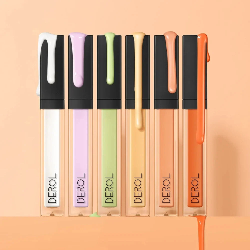 Nude Facial Foundation Color Correcting Concealer Stick Green Purple Contour Full Coverage Oil Control Brighten Skin Makeup