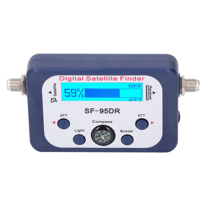 Digital Satellite Signal Finder Digital Satellite Signal Finder 950‑2150MHz LCD Display Backlit Portable Satellite Finder
