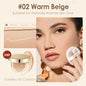 Blushimmer FOCALLURE Foundation Air Cushion waterproof matte face cream with high coverage and smooth, poreless finish.