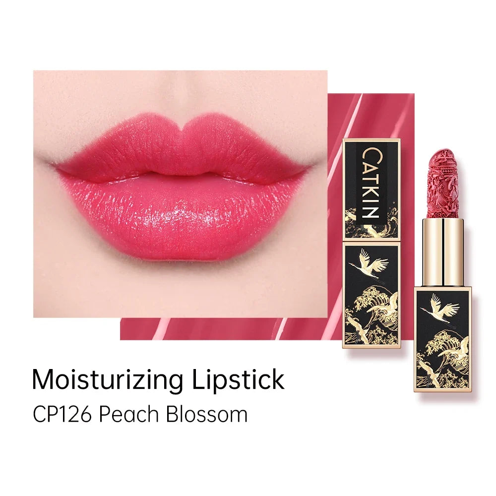 Blushimmer CATKIN Velvet Matte Lipstick in 3.6g with smooth, hydrating satin finish and long-lasting creamy texture.