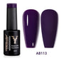 Blushimmer YOKEFELLOW 10ml translucent pink gel nail polish in a jar, high-quality soak-off UV gel for long-lasting manicures.