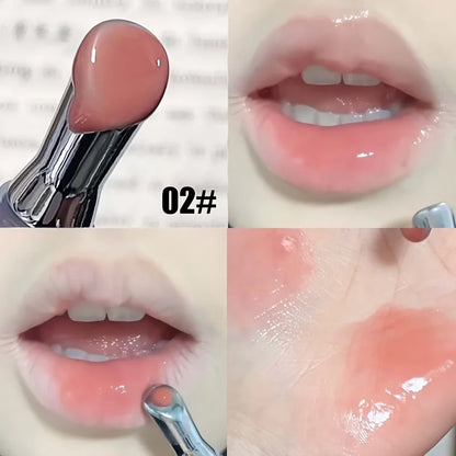 Blushimmer Mingli Lip Gloss with moisturizing shine, long-lasting formula, ideal for spring and summer, suitable for all skin types.