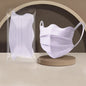 Disposable Face Masks Wide Flat Earloop Individually Wrapped 3 layer Spunlace Non-woven Daily Protection Lightweight Comfortable
