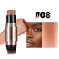 Blushimmer Handaiyan double head highlighter stick with waterproof, silky smooth nose shadow concealer makeup in a sleek portable design