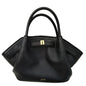 LPO women's brown canvas mini crossbody shoulder bag with adjustable strap and compact design for everyday use.