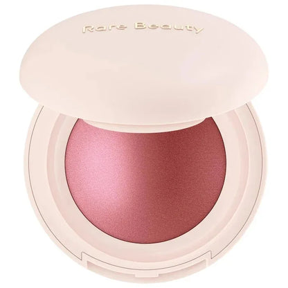 Rare Beauty 3D Face Contour Liquid Bronzer in shade, showcasing smooth application, natural finish, and mirror for precise makeup.