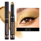 Blushimmer LANGMANNI 16-color pearl eyeshadow stick waterproof and long-lasting with face highlight, in a sleek makeup palette.