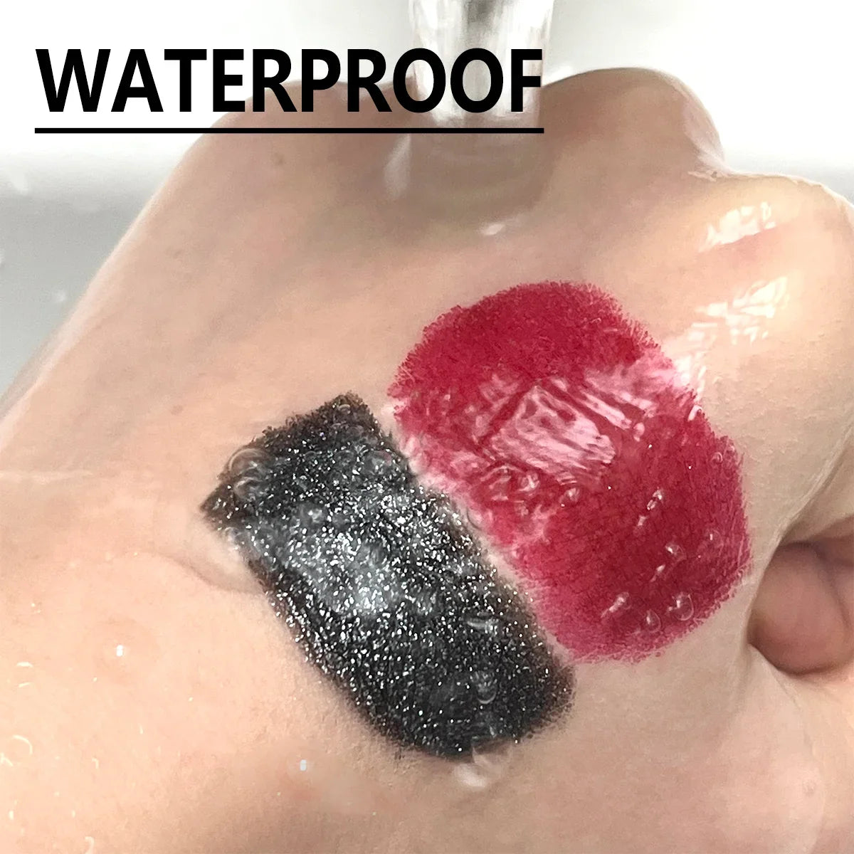 Blushimmer waterproof long-lasting matte red lipstick with pearlescent finish, moisturizing and non-stick lips makeup.
