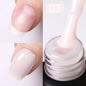 Blushimmer Born Pretty Milky Pink rubber base gel nail polish with glitter, 15ml, semi-permanent UV/LED soak-off gel polish