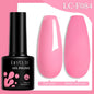 Colorful gel nail polish bottle from Blushimmer, 7ml, with vibrant shades for long-lasting semi-permanent manicure and nail art.