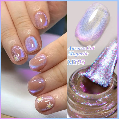 Blushimmer BORN PRETTY 117 Colors Cat Magnetic Gel Nail Polish 10ml full coverage semi-permanent varnish for gorgeous manicures