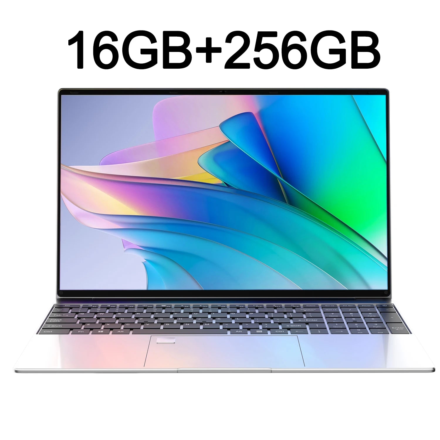New 15.6" Portable Laptop Intel 6500Y 32GB RAM 2TB SSD Windows 11 5000mAh Backlit Keyboard Fingerprint Office Gaming Notebook PC