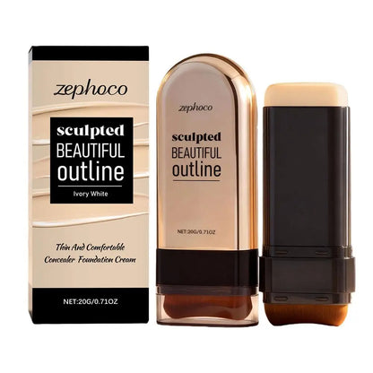 Long Lasting Moisturizing Foundation Cream High Quality Face Foundation Stick Concealer Makeup Full Coverage Face Base Makeup