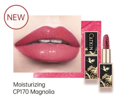 Blushimmer CATKIN Velvet Matte Lipstick in creamy, hydrating satin finish with 3.6g of long-lasting, smooth lipstick.
