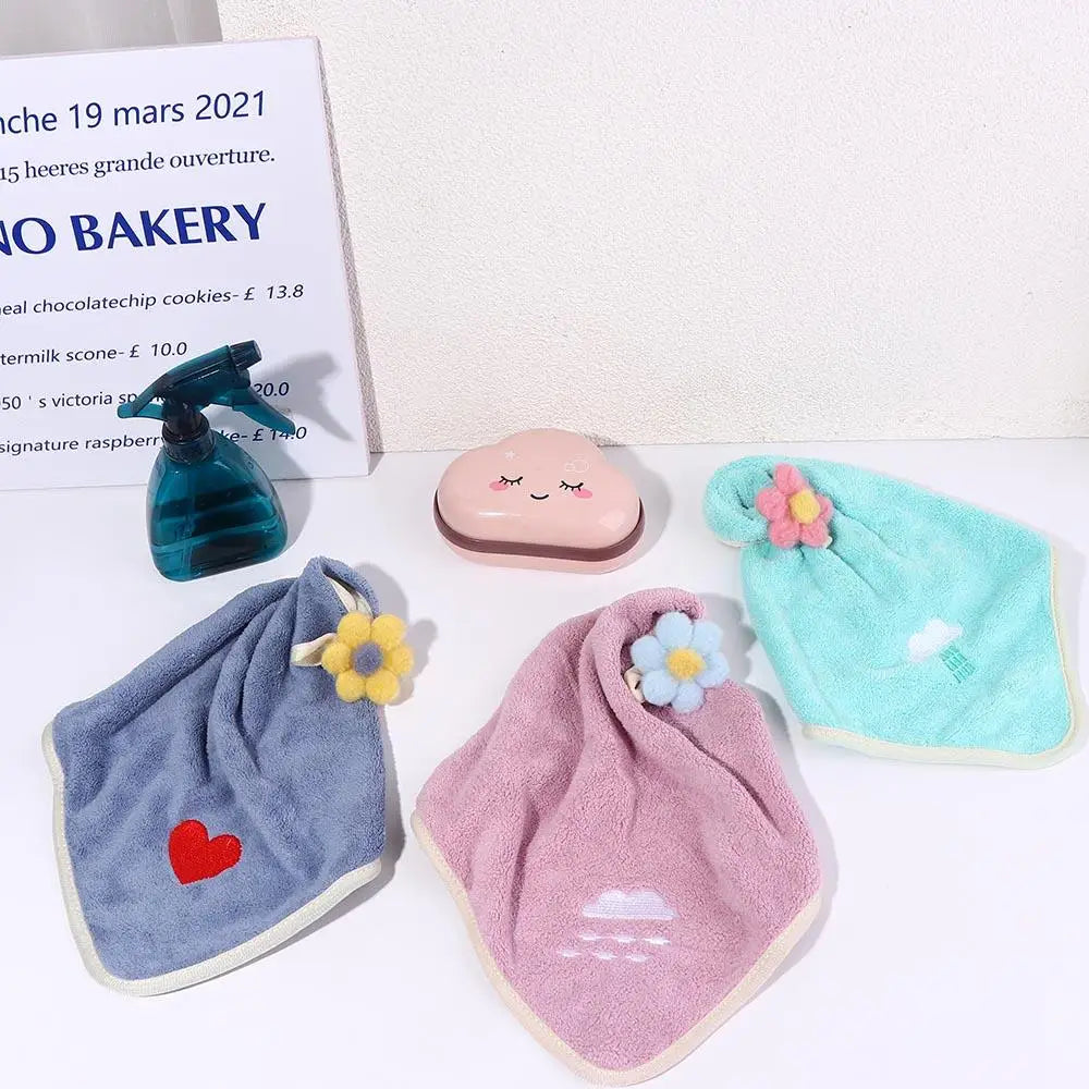 Kitchen Rags Absorbent Cloth Kitchen Wipe Microfiber Towel Kitchen Cleaning Hand Towel Kitchen Towels Dishcloths Handkerchief