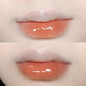 Blushimmer Lip Glaze mirror gloss with long-lasting, stain-resistant transparent film for full, shiny lip color.