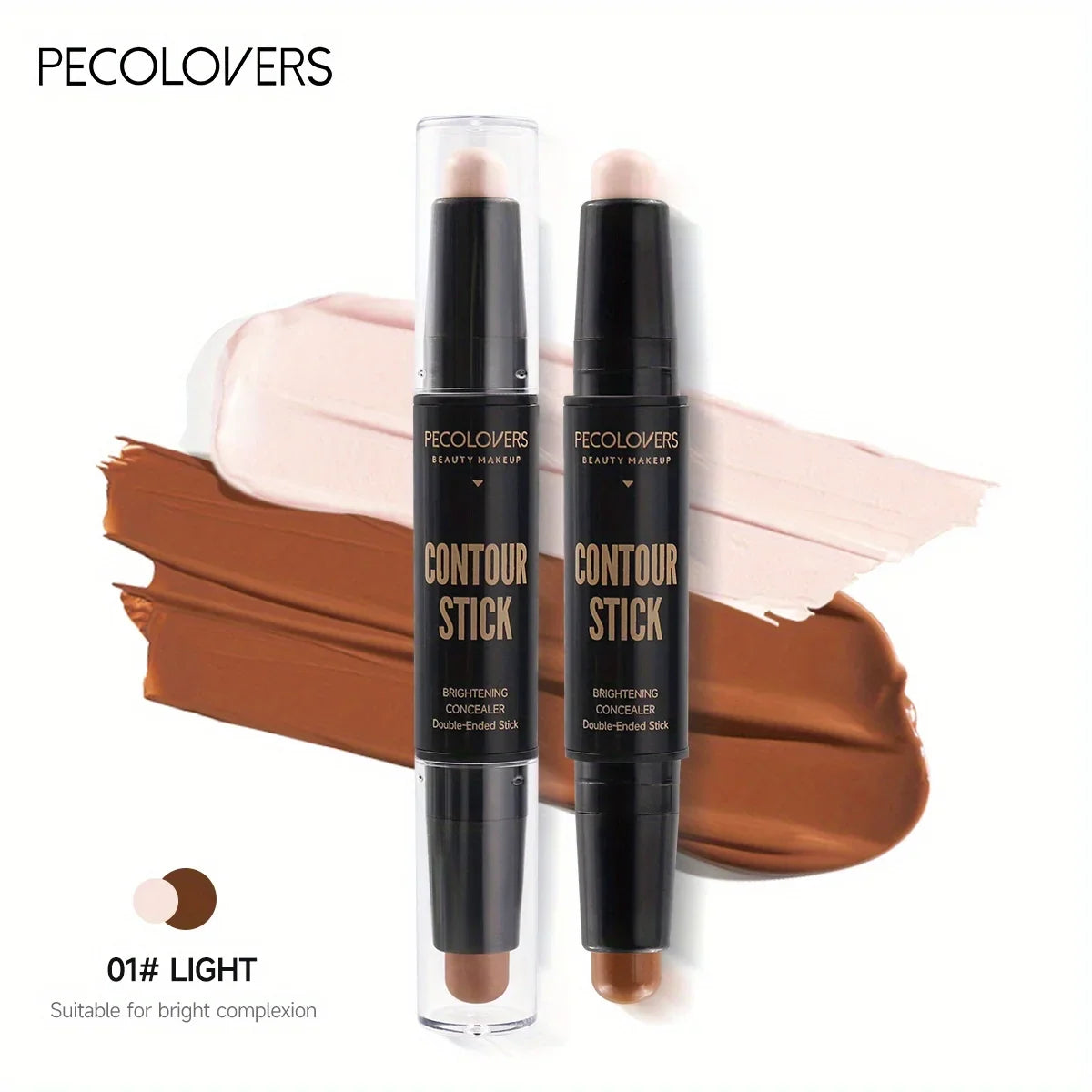 Blushimmer makeup base foundation cream for face, concealer, contouring, bronzer, and beauty application in a sleek compact container