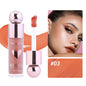 Blushimmer matte liquid blush with highly pigmented, long-lasting, non-fading smooth stage makeup in a vibrant shade.
