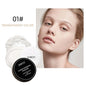 Blushimmer QIBEST waterproof loose powder compact with matte finish, oil-control, long-lasting setting for flawless face makeup.