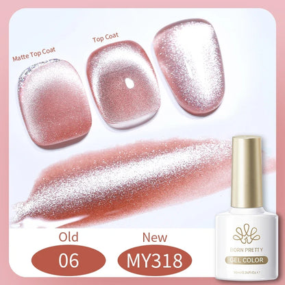 Blushimmer Born Pretty 117 Colors Cat Magnetic Gel Nail Polish 10ml full coverage semi-permanent varnish for gorgeous manicure