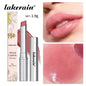 Blushimmer Vitamin E pink honey lipstick balm with nourishing, moisturizing tinted formula and natural lip enhancement.