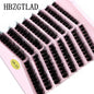New 8 Rows Mink Eyelashes Natural Bundles Eyelash Extension 3D Russia Volume Individual Eyelash Cluster Makeup Tools Lashes