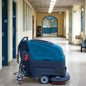 Commercial Ride-on Floor Scrubber Dryer Machine Professional Electric Floor Cleaning Scrubber for Mall Supermarket Warehouse