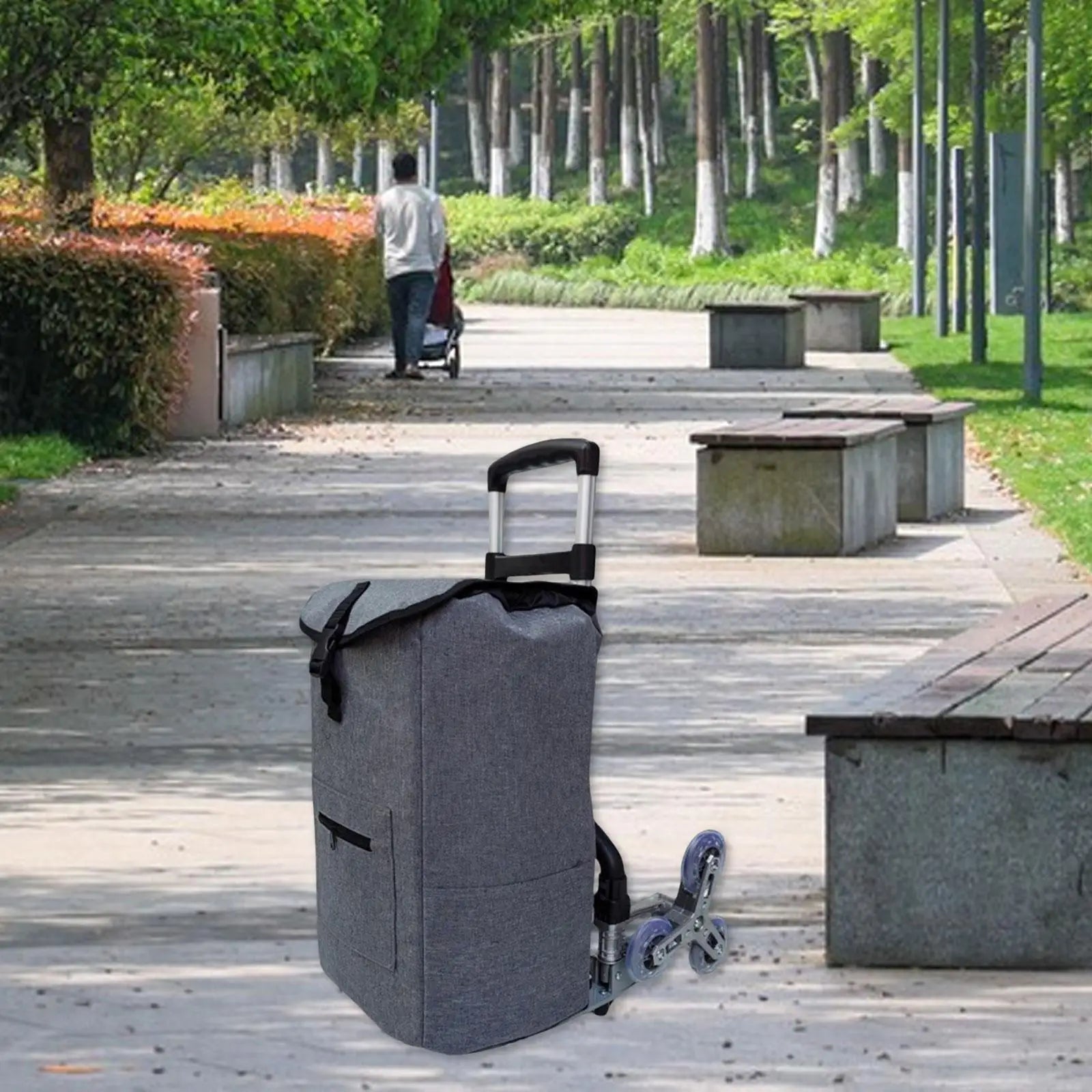 Replacement Bag for Grocery Cart, Reusable Foldable, Essential, Waterproof Trolley Bag Oxford Cloth for Grocery, Vegetables