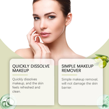 Blushimmer gentle makeup remover oil with deep cleansing, pore dirt removal, blackhead treatment, and refreshing facial exfoliator.