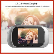 Digital Door Viewer Peephole Door Camera Doorbell 2.8-inch Night Vision Photo Shooting Digital Door Monitoring for Home Security