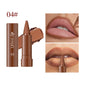 Blushimmer tapered lip liner pencil set with matte red and brown shades, waterproof, non-sticky, contouring lip makeup.