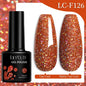 Blushimmer LILYCUTE 7ML colorful gel nail polish in various shades, showcasing long-lasting UV gel varnish for manicure nail art.