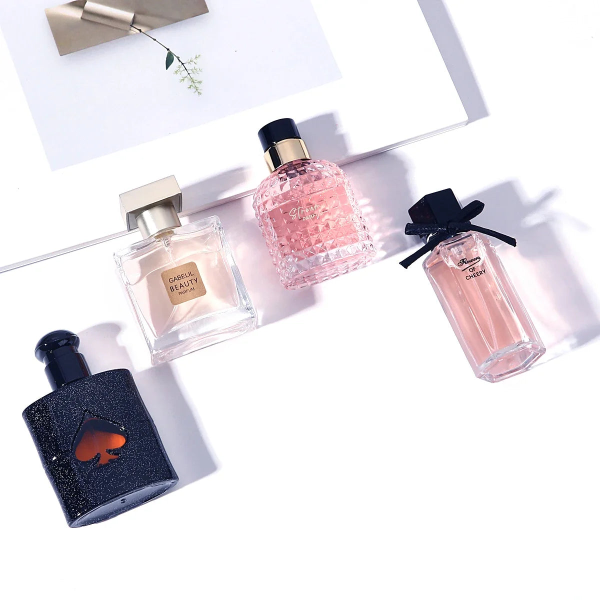 Blushimmer 2025 Original Women and Men perfume gift set with long-lasting fresh Eau de Toilette bottles in elegant box.