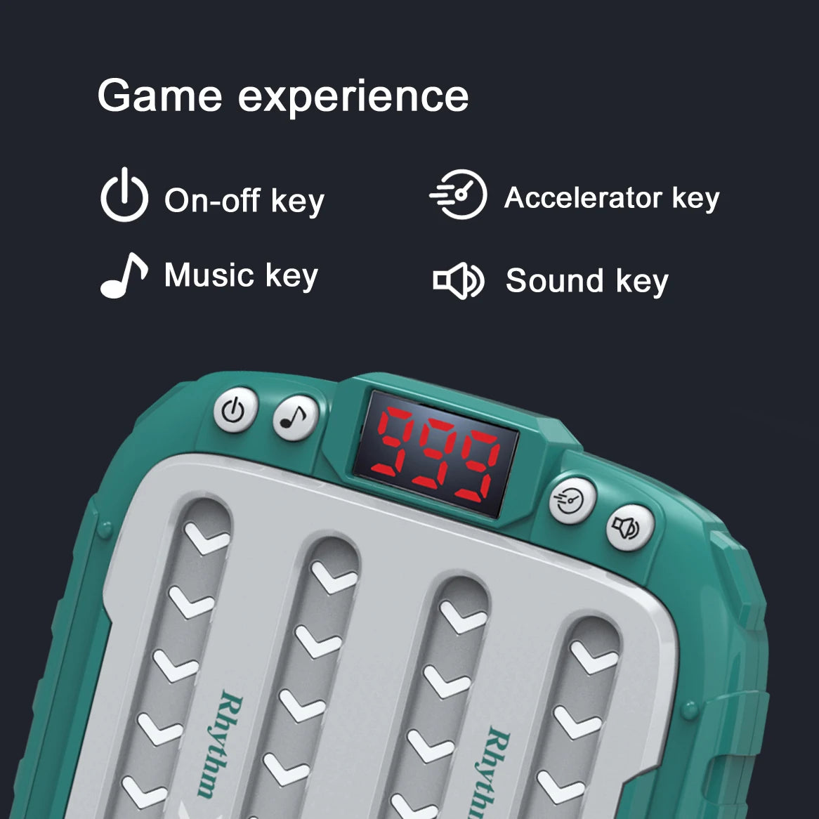Entertainment stress-relief games that develop hand skills and brain training, music rhythm master board game