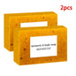 100g Turmeric Hand Made Soap, Lemon Kojic Acid Soap, Shower and Facial Soap  Deep Cleaning For Face Body Skin Care