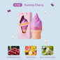Cute ice cream-shaped perfume bottle for women by Blushimmer, featuring fruity floral vanilla fragrance, 50ml long-lasting EDT.