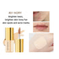 Blushimmer wheat tone moisturizing liquid concealer with full coverage, oil control, and pore-blurring in ivory for dark circles and imperfections