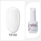 Blushimmer Clou Beaute 15ml gel nail polish with red, black, white, green, and neon colors, featuring velvet top coat and semi-permanent finish.
