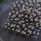 Dream Flower Shell Light Nail Art Stickers by Blushimmer, self-adhesive Japanese flower decals for press-on nails decoration.