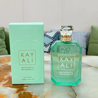 Blushimmer KAYALI 100ml women's Eau De Parfum with floral notes of plum, jasmine, tuberose, vanilla, and suede.