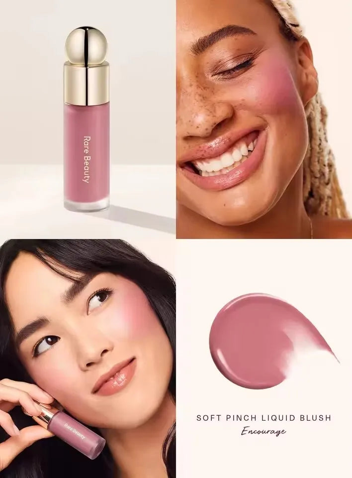 Hot Rare Beauty 7 colors Mashed Potatoes Blusher Cream Long Lasting Matte Moisturizer Liquid Blush Lip Gloss Makeup Cosmetics