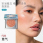 Girlcult Blushimmer emotional blush highlighter with matte fine shimmer, pressed face powder for cute makeup and Korean cheek glow