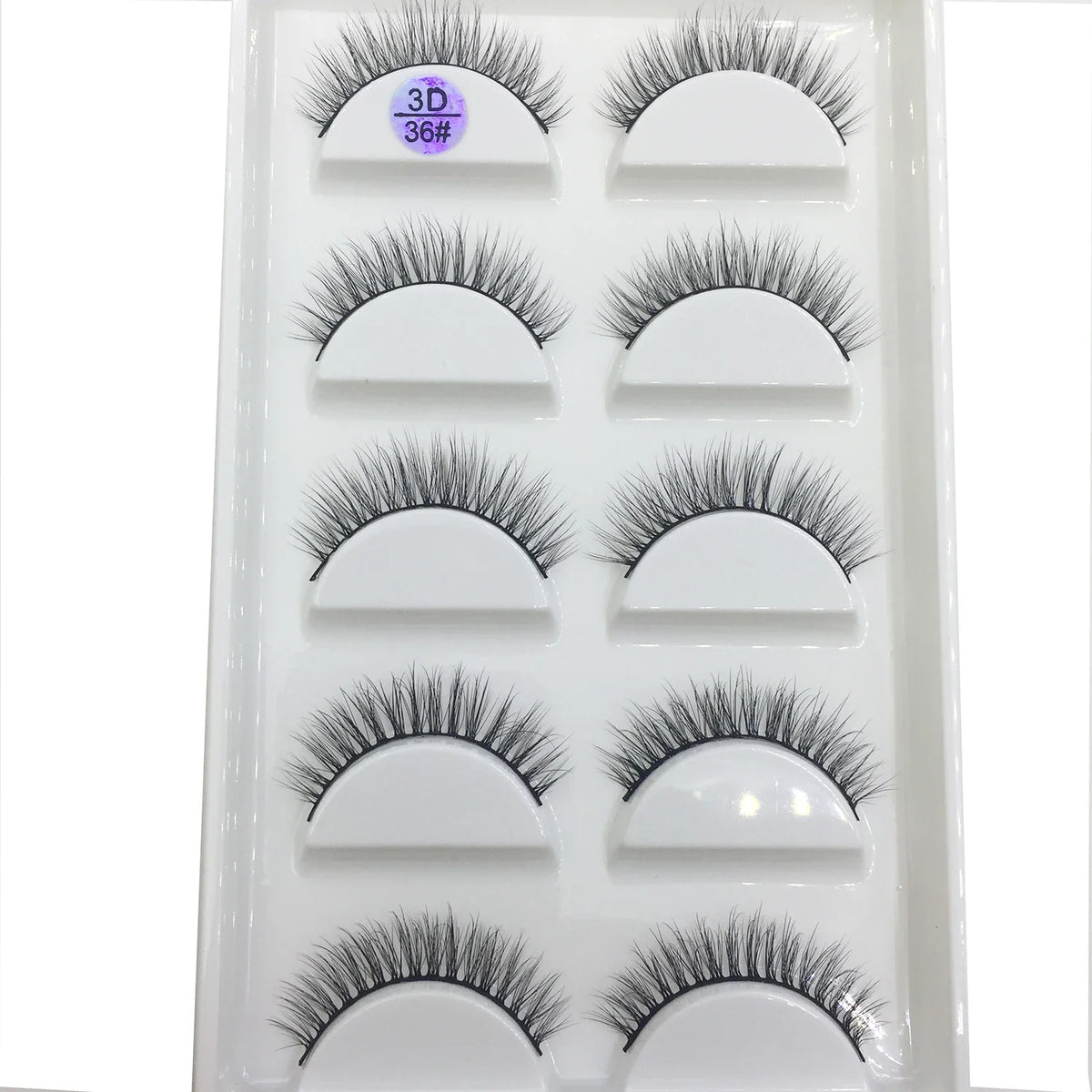 Blushimmer 15 style 3D faux mink false eyelashes, natural wispy thick eyelash set for enhanced eye makeup, soft and lightweight.